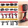 1/2PCS For Dewalt/Milwaukee 18V 20V Drill Tool and Battery Storage Bracket With Screws Wall-Mounted Storage Tool Holder