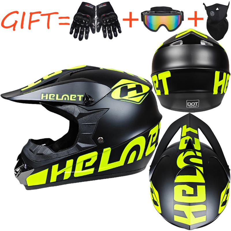 Unisex Vier-Jahreszeiten-Helm-Set: Offroad-Kartfahren, Strandbuggy, Mountainbiken, Downhill