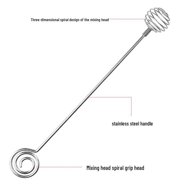 Creative Style 304 Stainless Steel Honey Dipper and Stirring Stick