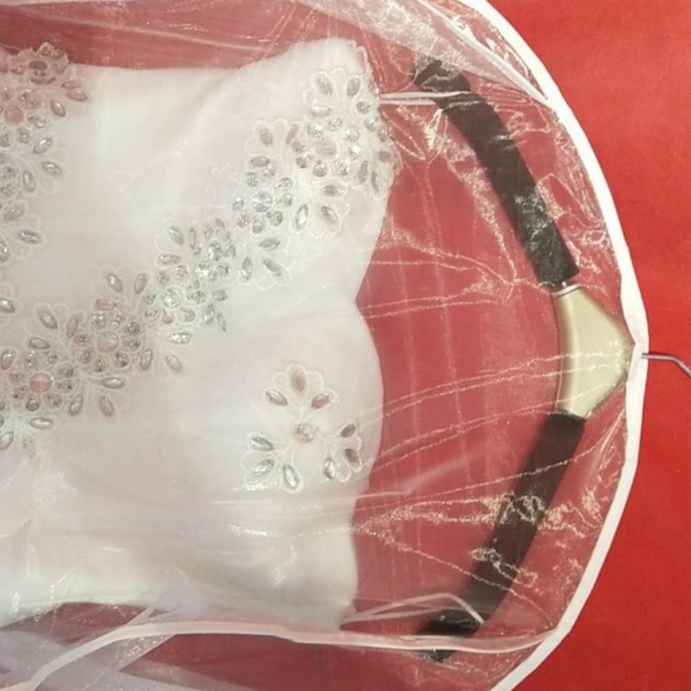 Reusable Dust-proof Covers Clear Bride Gown Storage Bags Durable Clothing Cover  Wardrobe