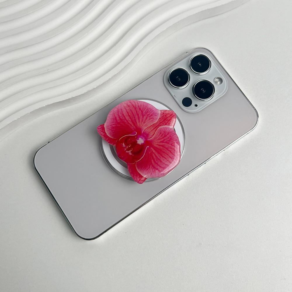 Cymbidium Phone Grip Support Acrylic Phone Finger Ring Mount for iPhone for Magsafe