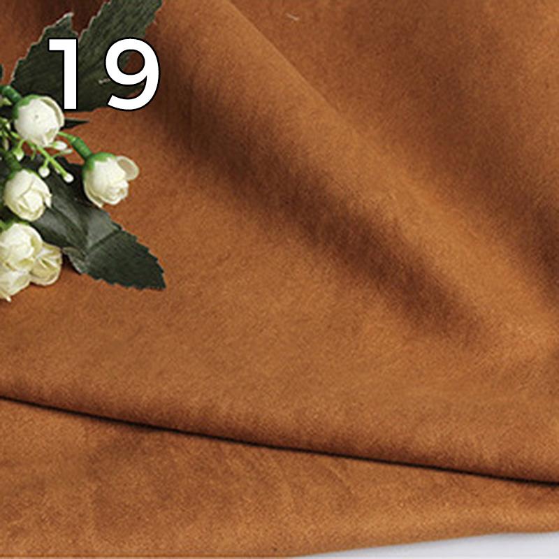 100*150cm Soft Suede Velvet Fabric Frosted Faux Suede Fabric For DIY Sewing Garment Upholstery Sofa Curtain Dress Textile