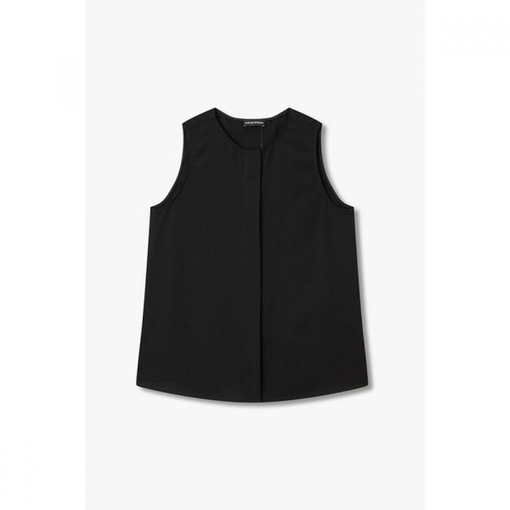 Emporio Armani Women Hidden Button Up Stretch Blouse A526103521