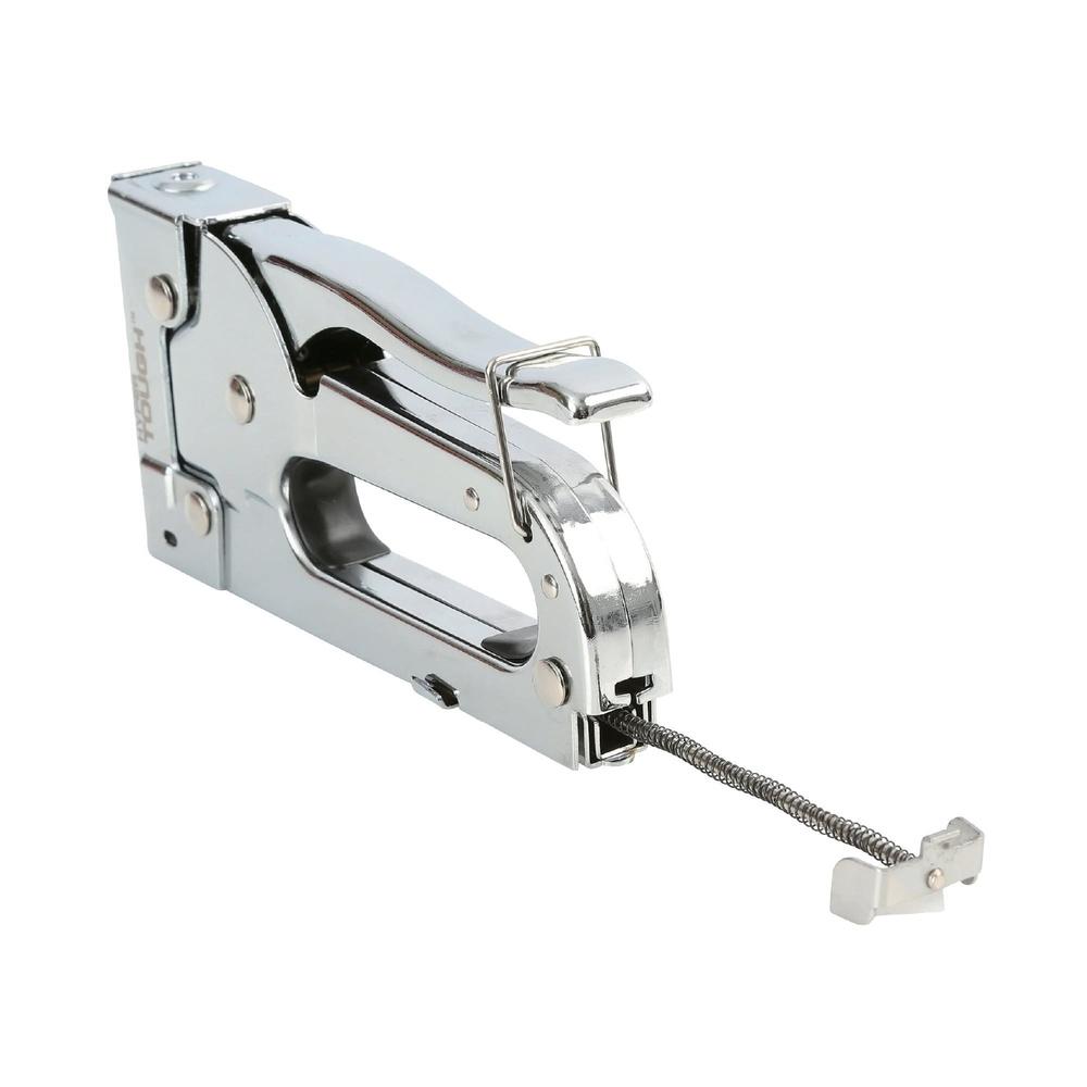 Durable Chrome-Plated Light-Duty Stapler Easy Operation Handle Lock Lightweight Construction Compatible with Various Staples