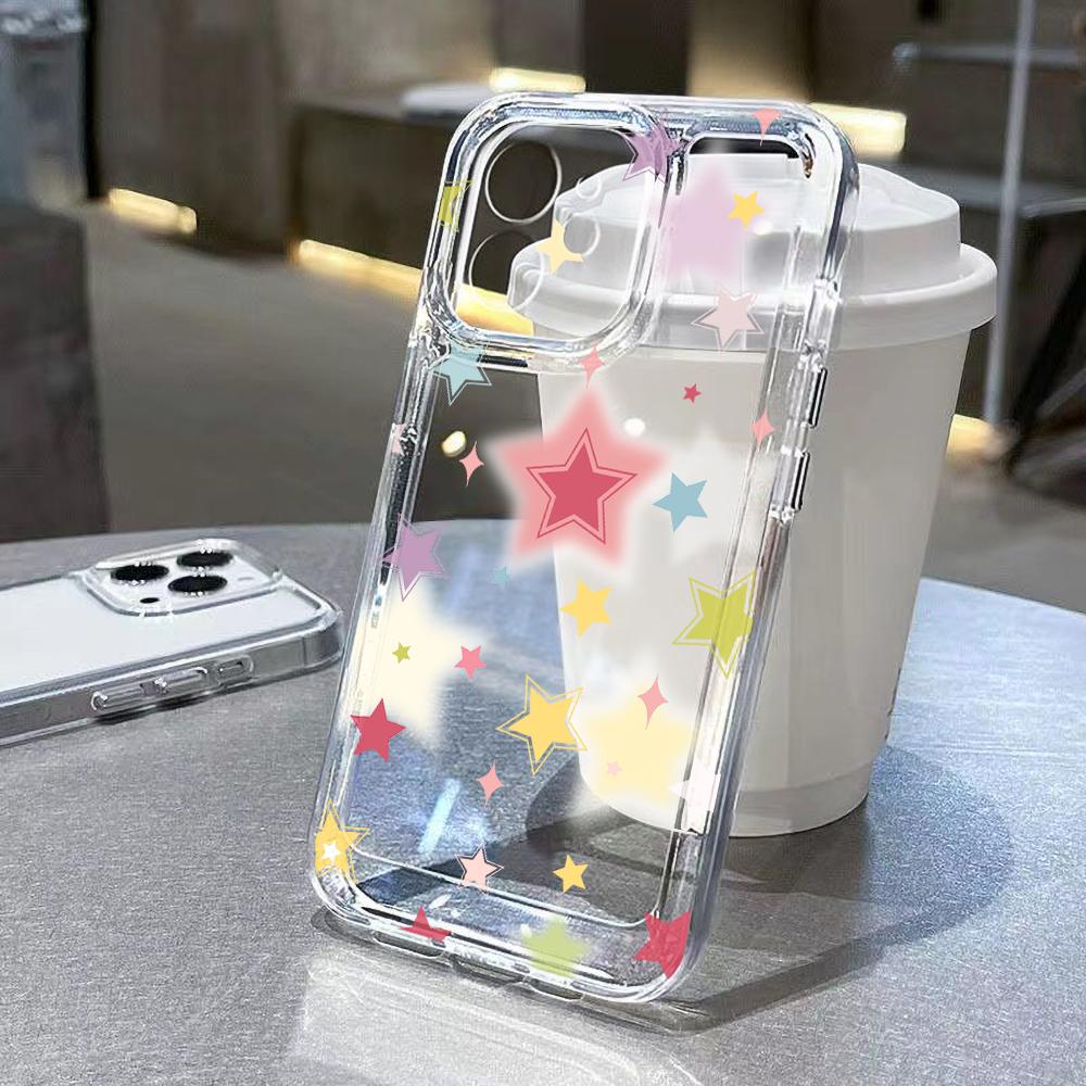 INS Star Handyhülle Für Samsung Galaxy S25 Ultra Funda S24 S23 FE S22 S21 S20 FE S10 Plus Silikon Transparent Hüllen Carcasa