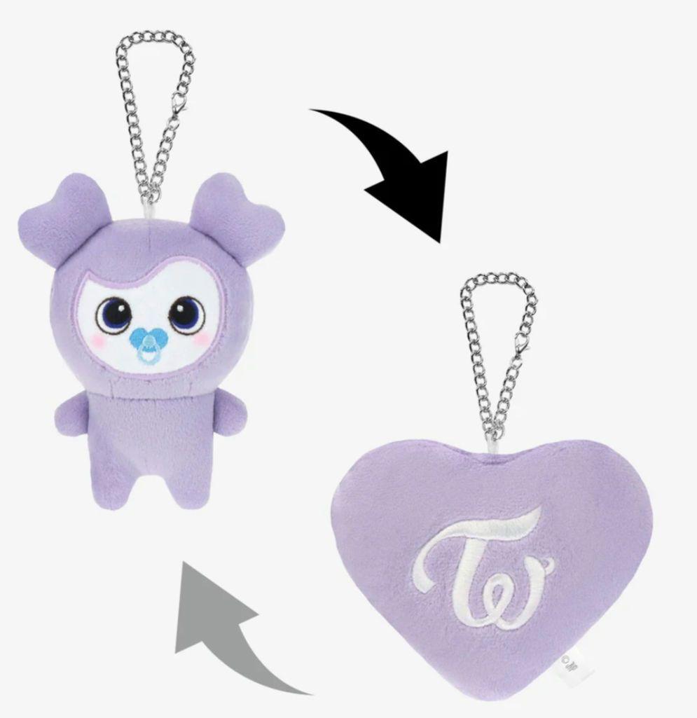 

[USED] TWICE THIS IS FOR Reversible Bag Charm Sana Sabrie