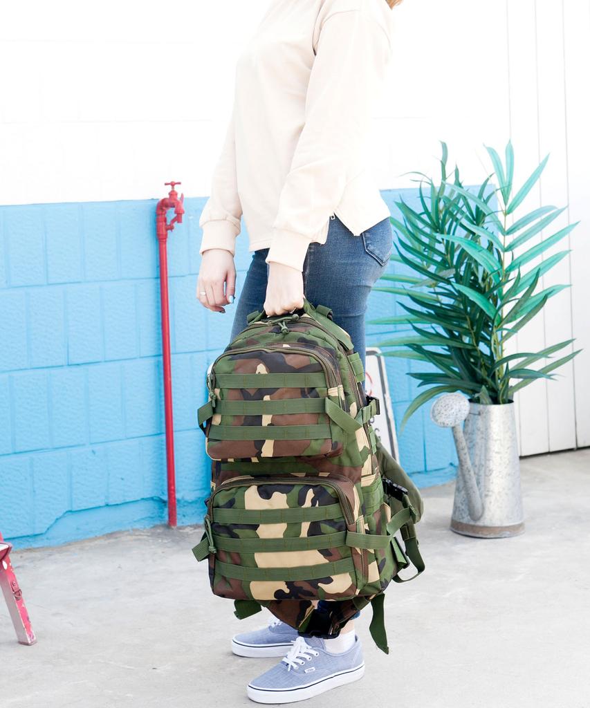 Works Pedition Circlehead 24-Liter Tactical Backpack Woodland