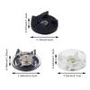Base di ricambio per ingranaggi in plastica e gomma per accessori per frullatori Magic-Bullet da 250 W