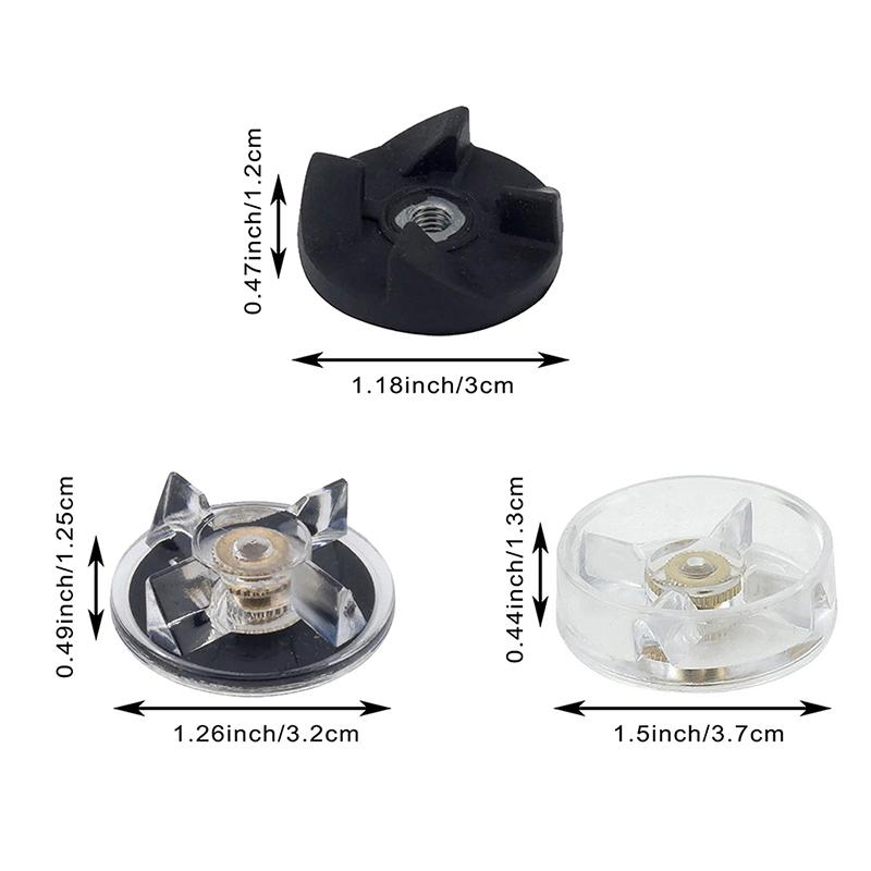 Base di ricambio per ingranaggi in plastica e gomma per accessori per frullatori Magic-Bullet da 250 W