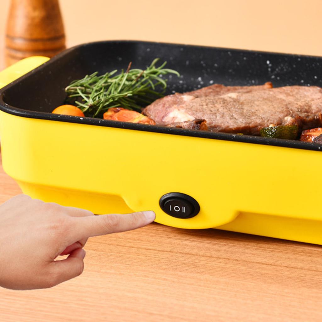 Elektrische Bakplaat Anti-aanbak Binnen Multifunctioneel Kookpan Barbecue Grill