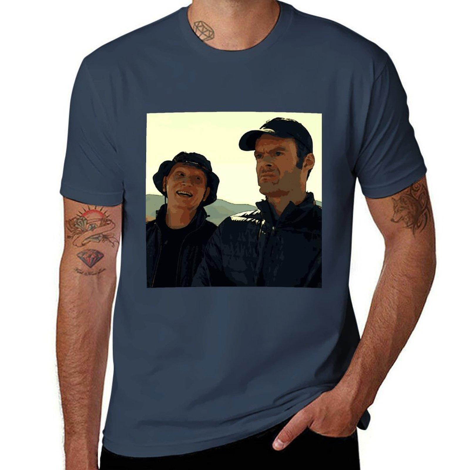 Me And My Best Friend Barry Tshirt Active Sports Short Sleeve Cotton Shirt S