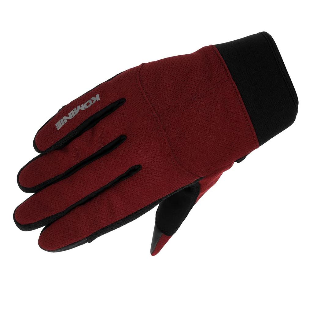 Komine Motorcycle Gloves Ride Mesh Gloves GT Red XL GK-261
