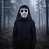 Realistic Horror Skeleton Masque Halloween Ghost Full Face Masque, Screaming with Scary Hood, Costume Accessory for Cosplay Party, Haunted House Props