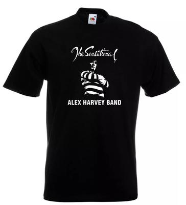 Alex Harvey T Shirt SAHB Zal Cleminson Vambo Rules Next