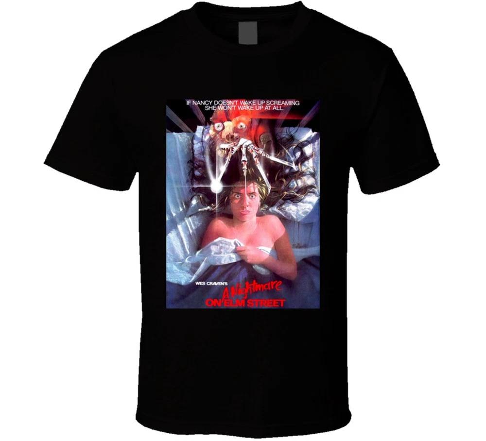A Nightmare On Elm Street Cult Horror Movie Poster Freddy Kreuger T Shirt S