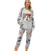 Women's Halloween European & American Two-Piece Homewear Pajama Set