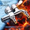 iLeddog Dual Outlet Brass Washing Machine Faucet