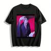 Dark Chinese Style Mysterious Pattern Man Print T-shirt Trendy Loose Niche Design Top For Fashion Lovers Pure Cotton T-shirt