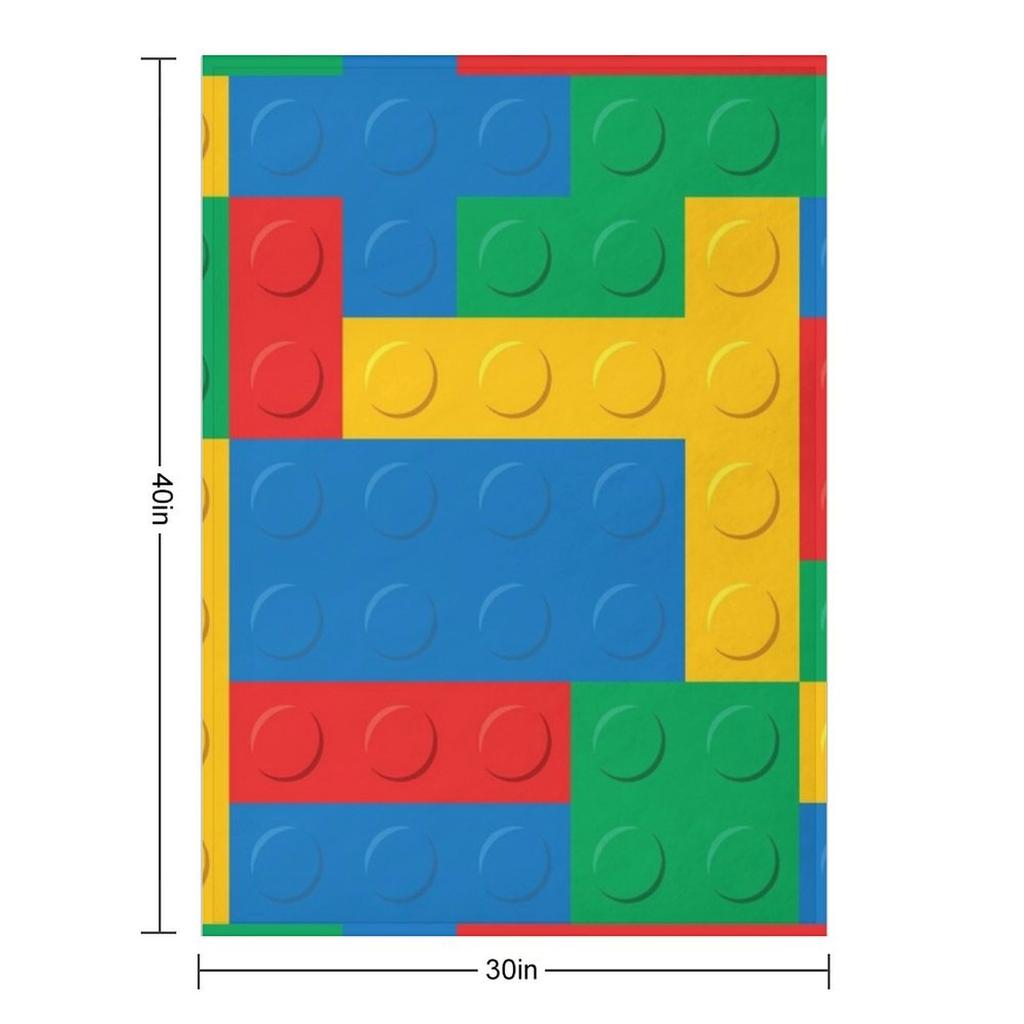 Building Blocks Throw Blanket Beautifuls Heavy decorative Comforter Blankets