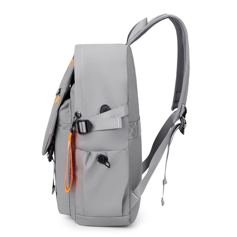 School Bag, Backpack, Men's Double Shoulder Bag, Large Capacity, Casual Trendy Sports Computer, Men's Middle School, High School, 