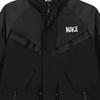 Nike X Sacai Funnel-Neck Oversized Shell Trench Coat Asia Sizing 'Black' Men's DQ9028-010