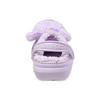 Crocs Klasyczne chodaki z podszewką Lazy Oaf Trzyoki Miś Unisex Sneakersy Fioletowy Multi 207697-90H