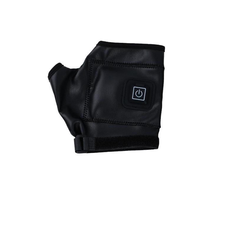 Smart Heated Half-Finger Gloves with Three-Speed Adjustment for Winter - Unisex