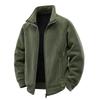 Autumn New Men's Velvet Padded Fleece Sweater Loose Casual Trend Coat Fleece Fleece Sweater