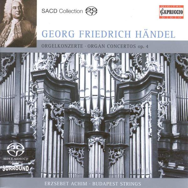 CD ГЕОРГ ФРИДРИХ ГЕНДЕЛЬ Эржебет Ачим Budapest Strings 71076 Capriccio 2006 Япония Классика Б/у