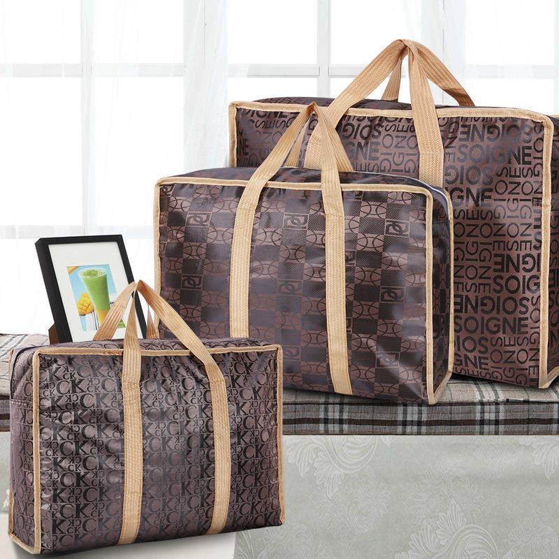 

Сатиновая стеганая хлопковая дорожная сумка с пеной: Большой, водонепроницаемый органайзер из ткани Оксфорд. 50