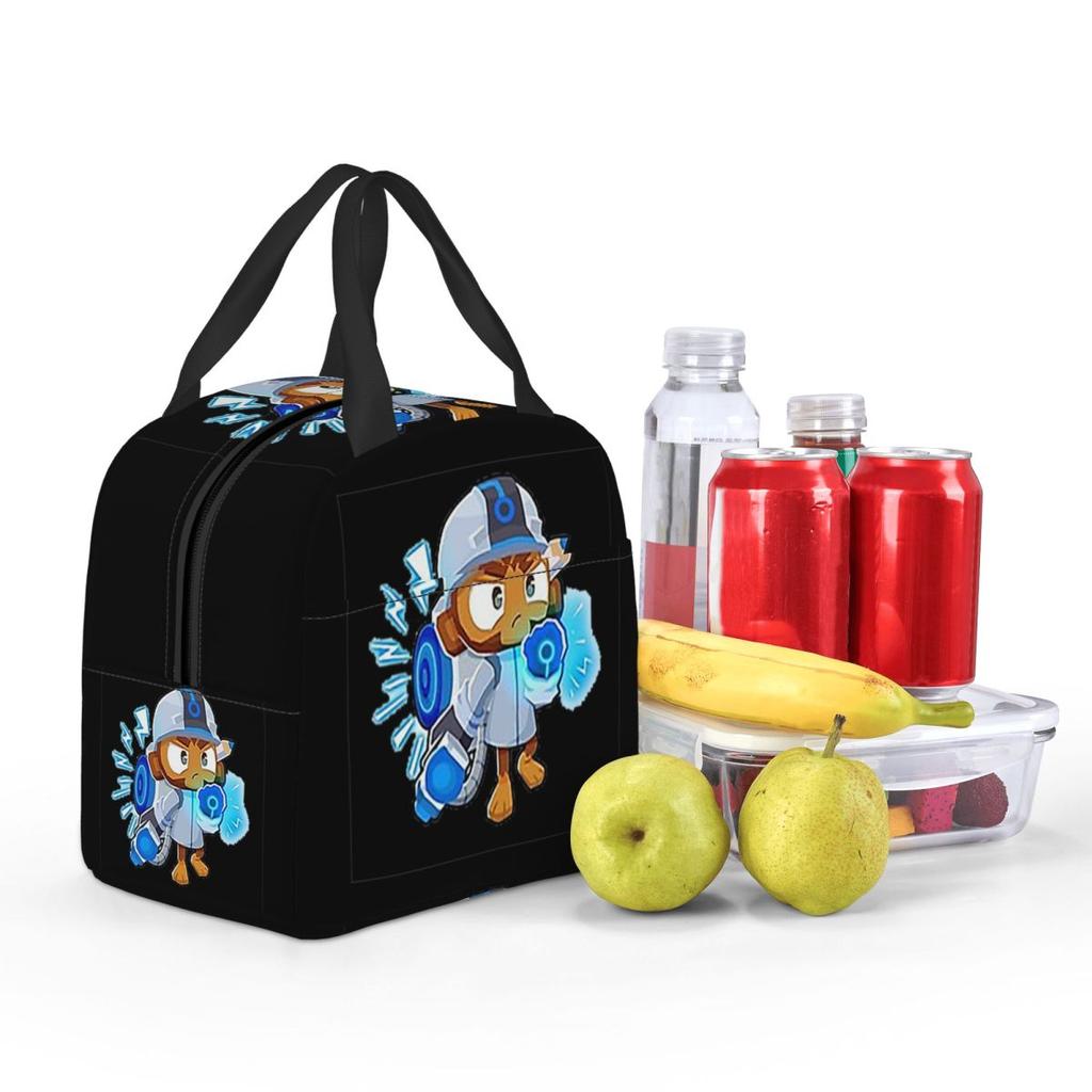 Singe Bloons Td 6 Insulated Lunch Bag for Kids School Cooler Thermal Food Box Tote Portable Lunch Boxes Container