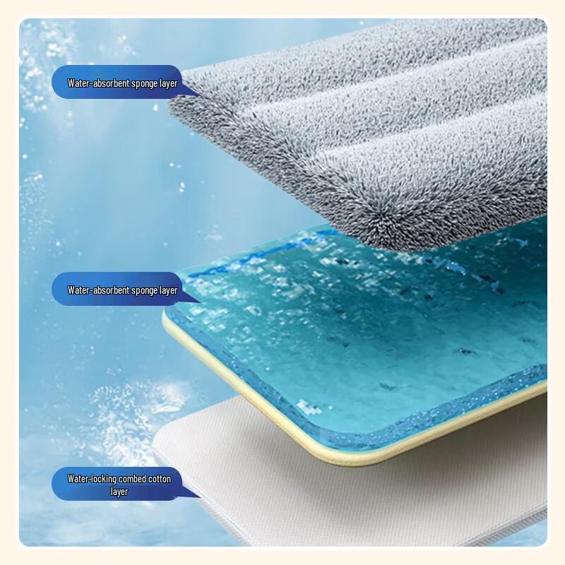 Baishiyoupin Hands-Free Flat Mop