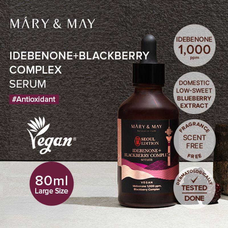 [Mary&May] Idebenone+Blackberry Complex Serum 80ml