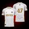 Nuova maglia da calcio Omerta tedesca, maglia da allenamento da uomo stampata, maglietta sportiva traspirante con scollo a girocollo