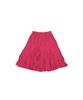 Cookies Wave Crinkle Gored Skirt (Magenta)