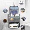 Travel Toiletry Bag Wet Dry Separation Waterproof Material Cosmetic Container