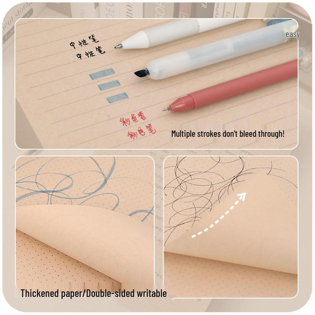Kraft Paper Pad for Students: Perfect for Exams and School Use
