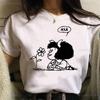 Unisex Mafalda Anime Graphic Tee Y2k Streetwear Oversized Tshirt Funny Casual Summer Tops Gift For Unisex Unisex