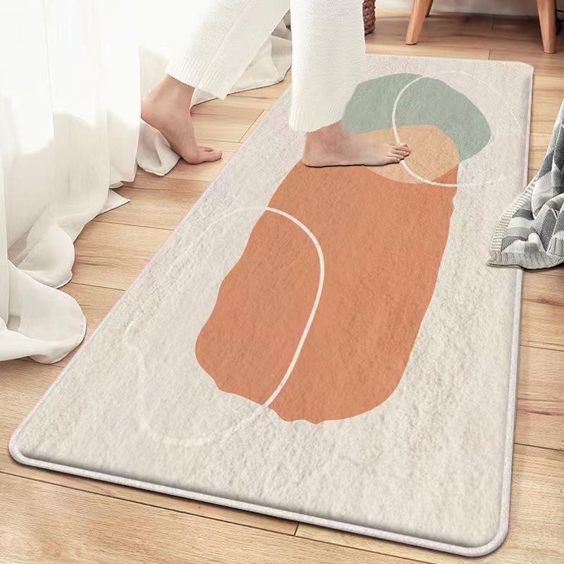 Long Thickened Carpet Living Room Bedroom Bedside Carpet Children's Room Bay Window Cushion