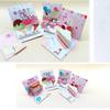 3D  Up Happy Birthday Greeting Card Delicate Handmade Cake Design Foldable for Coworker Birthday Surprise Small Gift