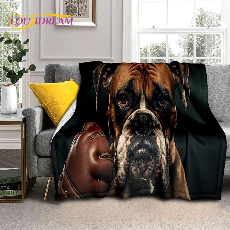 Cute Dog Samoye, Chihuahua, Husky, Koki Cartoon Soft Flannel Blanket for Beds Bedroom Sofa Picnic,Throw Blanket Outdoor Leisure