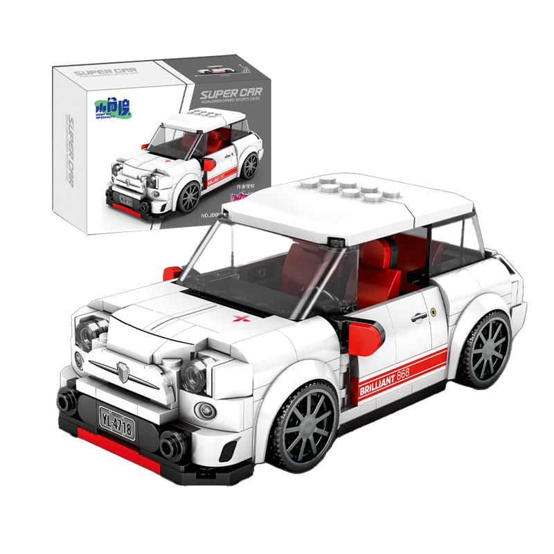 11 Types Speed Champions Car Hypercar Building Blocks MOC Construction Bricks Famous Sport Vehicle Toys Gift For Children Kids