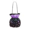 Vestito da Strega Pipistrello con Paillettes per Bambina Costume di Halloween