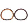 Leather Woven Bracelet Braided Wrist Band Vintage Magnetic Buckle Hand Decoration 20.5cm