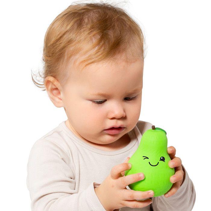 Jouet - Moltó - Fruits sensoriels souples - 7 pièces - Non toxiques - Pour bébé à partir de 3 ans