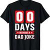 00 Days Without A Dad Joke Funny Dad Vintage Fathers Day T-Shirt