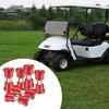 Golf Cart Leaf Spring Shackle Bushing Sleeves Replacement Club Car Front Bushing Kits With Screws Golf Accessories