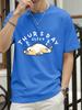 Tuesday Sleep Cat Printed TShirts Womens Cotton Summer Tops Comfortable Loose ONeck Short Sleeve T Shirt Casual Womans Clothes