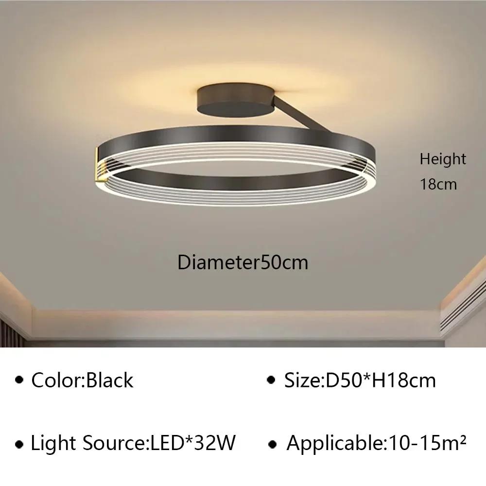 Nordic LED Ceiling Lamp For Living Room Dining room Balcony Hall Bedroom Ceiling Chandelier Home Decor Indoor Lighting Fixtures