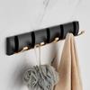 Invisible Folding Hook – No-Drill Wall-Mounted Coat, Hat, and Towel Rack